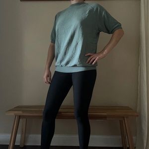 Jungmaven Hemp Short Sleeve Raglan Fleece Sweatshirt - Small - Brand New